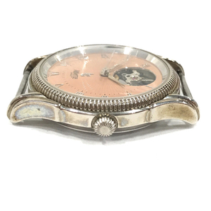 オーベルジュ 自動巻 オートマチック 腕時計 フェイスのみ 裏スケルトン 稼働品 小物 雑貨 Aubergeの画像4