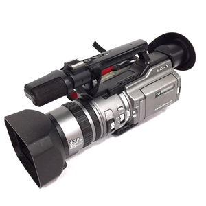 SONY DCR-VX2100 ハンディカム MiniDV ビデオカメラ 通電確認済み QR044-438