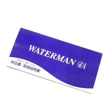 1円 ウォーターマン 万年筆 字幅 EF カートリッジ式 他 ツイスト式 ボールペン 含 保存ケース付き 計3点 セット_画像6