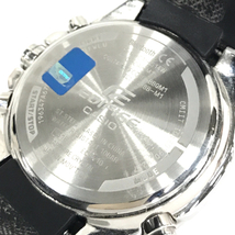 カシオ エディフィス スマートフォンリンク クォーツ アナデジ 腕時計 ECB-10 メンズ 稼働品 付属品あり QR052-166_画像3