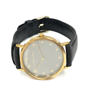 ジョージジェンセン クォーツ 腕時計 351 メンズ ラウンドフェイス 稼働品 社外ベルト ファッション小物の画像6