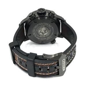 シチズン エコドライブ デイト 腕時計 J280-R013581 メンズ ブラック文字盤 稼働品 付属品あり 純正ベルト CITIZENの画像8