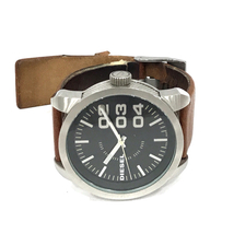 ディーゼル クォーツ 腕時計 DZ-1513 ブラック文字盤 稼働品 メンズ 純正ベルト ファッション小物 DIESEL_画像6