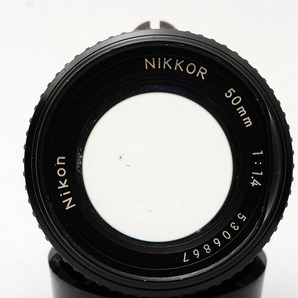 Nikon NIKKOR 50mm 1:1.4 5306867 カメラレンズ Fマウント マニュアルフォーカスの画像7