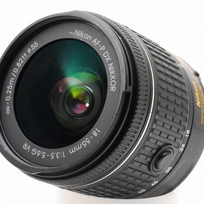 Nikon AF-P DX Nikkor 18-55mm F3.5-5.6 G VR カメラレンズ Fマウント オートフォーカスの画像2