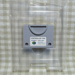 N64 コントローラーパック 箱・説明書付き 傷みあり 動作確認済みの画像2