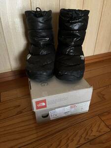 27cm THE NORTH FACE ノースフェイス NUPTSE BOOTIE III ヌプシブーティー 3 ブラック 黒 スノーブーツUS9 NF70197