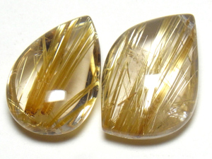 [cicada] there is no final result!1 jpy ~ total 17.0ct rutile quartz loose 