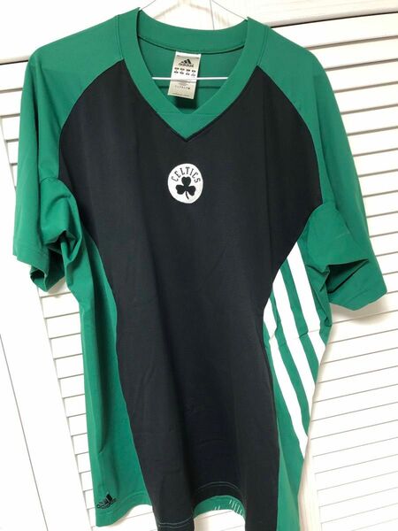 adidas アディダス 半袖Tシャツ　セルティックス　メンズ　LL O XL