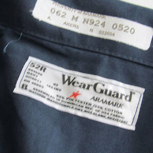 US古着 WearGuard 大きいサイズ 長袖 つなぎ ワークウエア 52REG d83の画像5