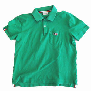 ラコステ ファブリカ 半袖 ポロシャツ 緑 3 d86