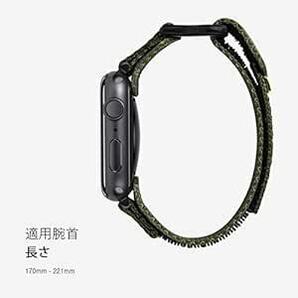 NEREIDES コンパチブル Apple Watch バンド アップル ウォッチバンド ナイロン スポーツ 38mm 40mの画像5