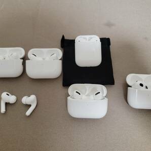 Apple AirPods AirPodsPro 6個セット ワケアリ ジャンク品の画像1