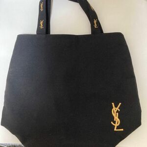 YVES SAINT LAURENT トートバッグ ブラック イヴサンローランノベルティ