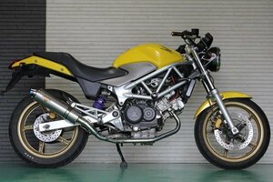 Valiente VTR250 JBK-MC33 バイクマフラー FI車専用 アレグリア チタンソリッド マフラー カスタム パーツ バリエンテ ホンダ v-201-al4