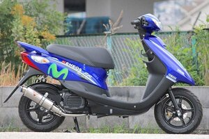 Valiente 4st JOG ジョグ ZR SA58J バイクマフラー O2センサー対応 コルト チタンソリッド マフラー カスタム バリエンテ ヤマハ v-201-co1