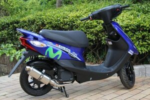 HMS 4st JOG ジョグ ZR SA58J バイクマフラー O2センサー対応 デルタ ステンレス マフラー カスタム パーツ ヤマハ V-dlt-008