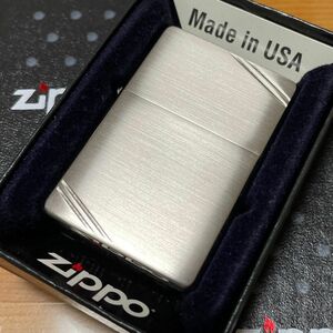 【未使用品】zippo 2007年vintage 1937レプリカ ダイアゴナル オイルライター