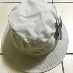 紳士帽子・ハット・Mサイズ・新品未使用・TROY・グレーベージュ・涼感素材・防菌防臭加工・サイズ調節機能・メンズファッション小物の画像2
