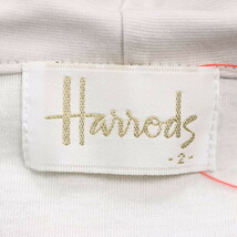 Harrods/ハロッズ レディース パーカー トップス フーディー ショート丈 長袖 綿混 Wファスナー 2 M グレー系 [NEW]★61BE37_画像7