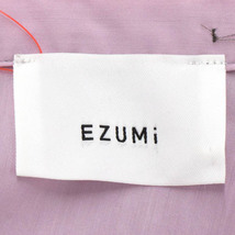 【定価2.7万】EZUMi/エズミ ワンショルダーブラウス YESS19TP01 五分袖 トップス アシンメトリー 麻混 M ピンク[NEW]★61DJ41_画像6