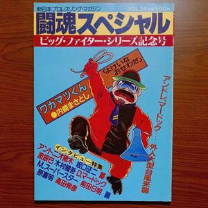 闘魂スペシャル VOL.24 新日本プロレス・マガジン パンフレット 対戦スタンプあり