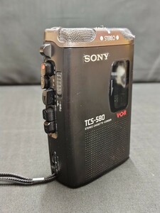 ジャンク品　SONY カセットコーダー　TCS-580