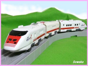 得々●プラレール JR東日本★新幹線 イーストアイ Ｅ９２６形電車 検査中間車両 プラキッズ付★ライト点灯 簡易清掃 整備点検 走行確認済◎