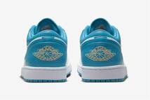 Nike Air Jordan 1 Low “Aquatone”ナイキ エアジョーダン1 ロー アクアトーン（553558-174）白青29cm箱あり_画像7