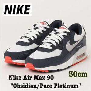 Nike Air Max 90 Obsidian/Pure Platinum ナイキ エアマックス90 オブシディアン/ピュアプラチナム（DM0029-400）ネイビー白30cm箱無し