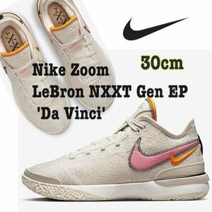 Nike Zoom LeBron NXXT Gen EP ナイキ レブロン NXXTジェン EP ライト オールウッドブラウン/コーラルチョーク(DR8788-100)白30cm箱無し