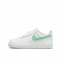 NIKE FORCE 1 LOW PS 'WHITE EMERALD RISE'ナイキ フォース 1 LOW PS エメラルド キッズ（FJ3484-104）白22cm箱無し_画像5