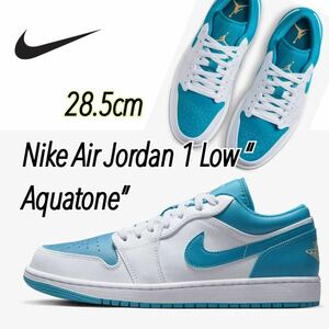Nike Air Jordan 1 Low “Aquatone”ナイキ エアジョーダン1 ロー アクアトーン（553558-174）白青28.5cm箱あり