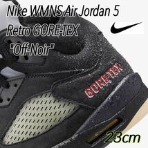 Nike WMNS Air Jordan 5 Retro GORE-TEX Off-Noirナイキ ウィメンズ エアジョーダン5 レトロ ゴアテックス （DR0092-001）黒23cm箱無し_画像1