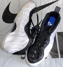 Nike Air Foamposite One White and Blackナイキ エアフォームポジット ワン ホワイト アンド ブラック（DV0815-100）白黒27cm箱あり_画像2