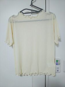 未使用 シースルー カットソー 半袖Tシャツ Tシャツ