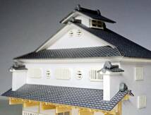 蔵ふう ミニチュア コレクション 住宅 建築模型 NO.29 縮尺 1/100 サイズ 125×94× H 110ミリ 手作り 完成品 バルサ スチレン材 開運_画像9