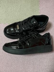 bape bapesta black　ベイプ　スニーカー　ベイプスター　靴