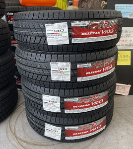 新品 BRIDGESTONE BLIZZAK VRX3 16インチ タイヤ４本 205/65R16 95Q 2023年(51週) ブリヂストン ブリザック スタッドレス 札幌市