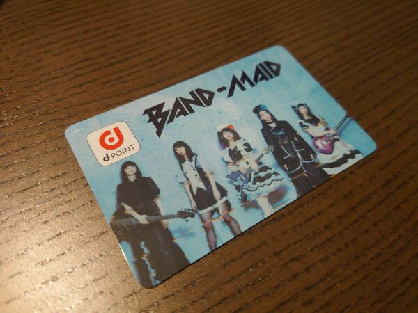 BAND-MAID　バンドメイド　dポイントカード