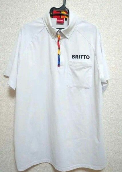 britto ブリット　ポロシャツ　半袖　ストレッチ天竺