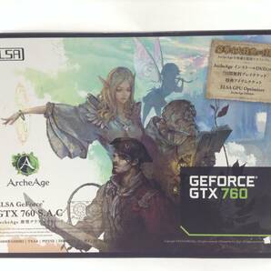 未開封 Elsa GeForce GTX 760 ArchAge推奨グラッフィックボード グラボ NVIDIA 奈良県発 ゆうパック80サイズ（0.Z)D-24 SSの画像1