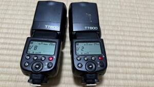 【中古】Godox TT600 2台セット 本体のみ