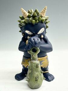 N 19未使用保存品 人気作者 瀧下和之「青鬼」限定105/130 ONI Figure フィギュア オブジェ 鬼人形 専用箱 証明書付