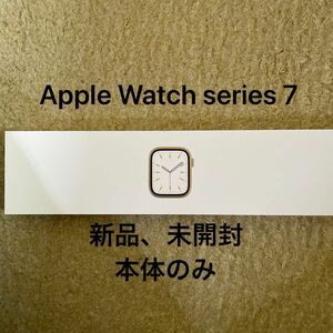 Apple Watch series 7 45mm ステンレス　GPS+Cellularモデル　本体のみ、新品未開封 