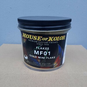 ハウスオブカラー　MF01 ゴールドミニフレーク　ラメ　カスタムペイント　HOUSE OF KOLOR SHOW UP