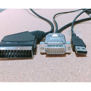 新品未使用◆SHARP X68000シリーズ用 RGB15ピン(2段)→RGB21ピンRGBケーブル【 混合同期信号生成回路内蔵】の画像2