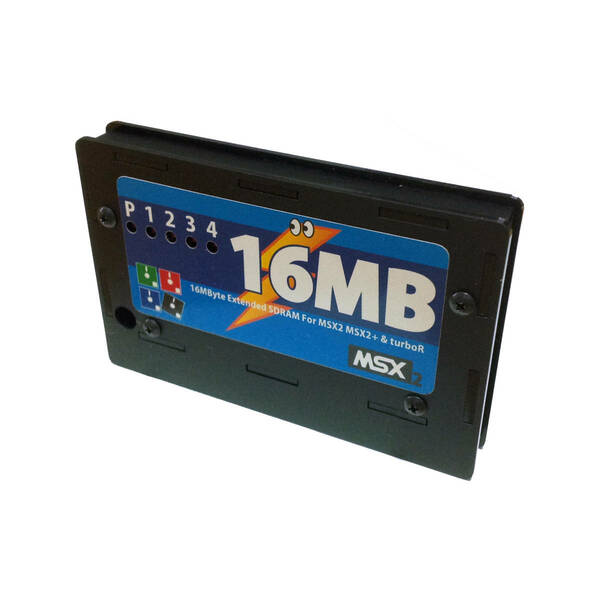 新品未使用◆MSX2/2+/turboR用 16MByte拡張メモリーカートリッジ◆黒