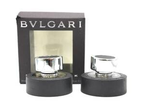 37 中古 BVLGARI BLACK Eau De Toilette ブルガリ ブラック オードトワレ 40ml 2本 スプレー 香水 フレグランス メンズ