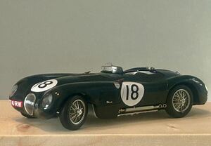 AUTOart JAGUR C-TYPE ジャガー C-タイプ LE MANS WINNER ル・マン1953年優勝車 1/18ミニカー 訳あり